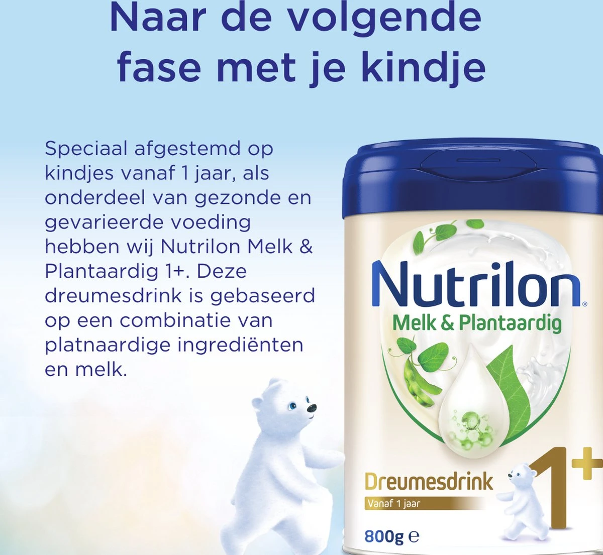 Nutrilon Melk & Plantaardig 2 - Opvolgzuigelingenvoeding 6-12 Maanden - 800 Gram 9 Nutrilon Melk & Plantaardig 2 - Opvolgzuigelingenvoeding 6-12 Maanden - 800 Gram - Afbeelding 9