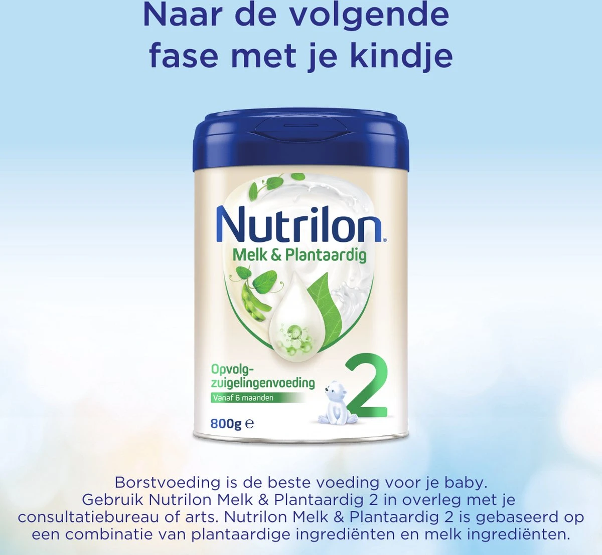 Nutrilon Melk & Plantaardig 1 - Volledige Zuigelingenvoeding 0-6 Maanden - 800g 8 Nutrilon Melk & Plantaardig 1 - Volledige Zuigelingenvoeding 0-6 Maanden - 800g - Afbeelding 8