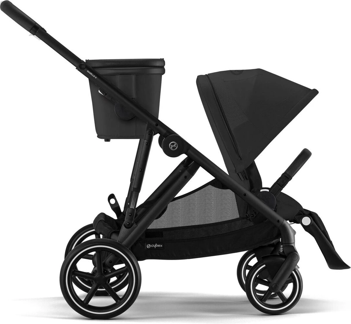 CYBEX GAZELLE S BLACK Frame - Moon Black | Black 2 CYBEX GAZELLE S BLACK Frame - Moon Black | Black - Afbeelding 2