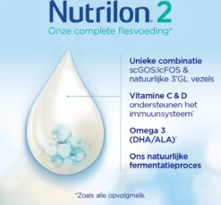 Nutrilon 2 Opvolgmelk – Flesvoeding Vanaf 6 Maanden – 800g -Babyproducten Winkel 1200x1112 5