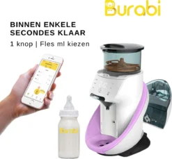 BURABI Automatische Baby Fles Maker | Fles Voeding Apparaat | Baby Senseo | Met App | Baby Verzorging | Baby Melk | Fles Bereiding | Babymelk | Baby Voeding 22 BURABI Automatische Baby Fles Maker | Fles Voeding Apparaat | Baby Senseo | Met App | Baby Verzorging | Baby Melk | Fles Bereiding | Babymelk | Baby Voeding -Babyproducten Winkel 1200x1113 15