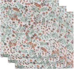 Jollein Hydrofiel Multidoek Snake 70x70cm - Pale Pink - 3 Stuks -Babyproducten Winkel 1200x1113