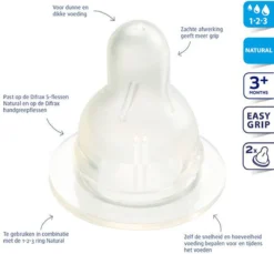 Difrax 1-2-3 Doseerspeen Natural - 2st 23 Difrax 1-2-3 Doseerspeen Natural - 2st -Babyproducten Winkel 1200x1114 5