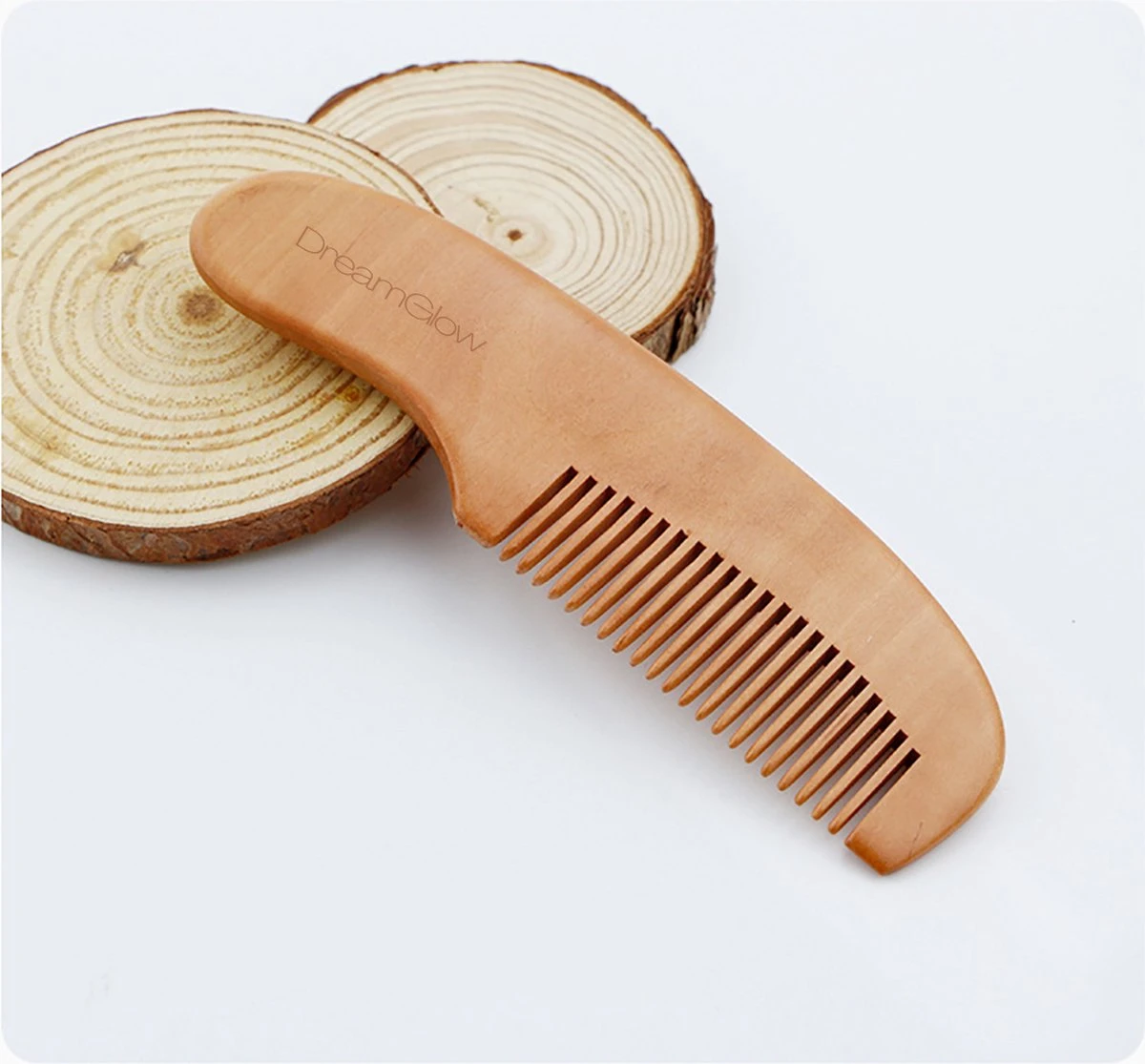 DreamGlow Baby Cadeau | Houten Babysetje | Borstel En Kammetje 3 DreamGlow Baby Cadeau | Houten Babysetje | Borstel En Kammetje - Afbeelding 3