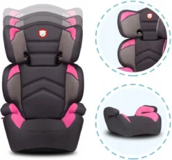 Lionelo Lars - Autostoeltje - ImpactGuard - Extra Spons - Tot 36kg