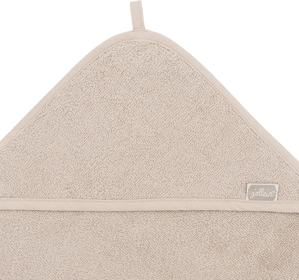 Jollein Badcape Badstof 75x75cm - Nougat 5 Jollein Badcape Badstof 75x75cm - Nougat - Afbeelding 5