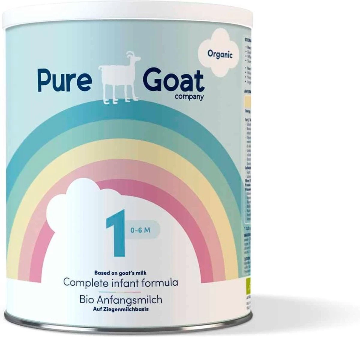 Pure Goat Company - Volledige Zuigelingenvoeding 1 - 800 Gram 12 Pure Goat Company - Volledige Zuigelingenvoeding 1 - 800 Gram - Afbeelding 12