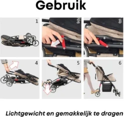 Merkloos Homezie Hondenbuggy | Huisdieren Tot 15 Kg | 4-wieler | Hondenbuggy Inklapbare | Katten Buggy | Buggy | Huisdieren Buggy 8 Merkloos Homezie Hondenbuggy | Huisdieren Tot 15 Kg | 4-wieler | Hondenbuggy Inklapbare | Katten Buggy | Buggy | Huisdieren Buggy -Babyproducten Winkel 1200x1127 12