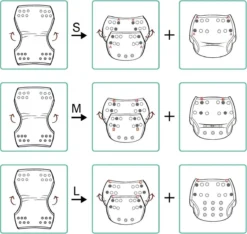 Merkloos Zwemluier - Walvissen Print - 5-15 Kg -Babyproducten Winkel 1200x1135 1