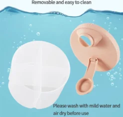 Without Lemon - Baby Melkpoeder Doseer Box - Voeding Bewaardoos - Schenkdop - 4 Compartimenten - Roze -Babyproducten Winkel 1200x1135 9