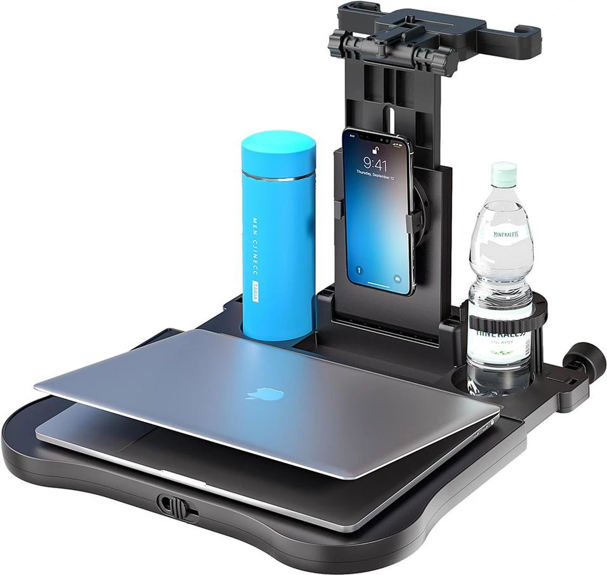 Multifunctionele Auto Tafel Voor Laptop Achterbank Snacks Fast Food Eetbak Drinken Computer Stoel Eettafel Beker Hoofdsteun Houder Klaptafel Stand Voor Telefoon & Tablet IPad 13 Multifunctionele Auto Tafel Voor Laptop Achterbank Snacks Fast Food Eetbak Drinken Computer Stoel Eettafel Beker Hoofdsteun Houder Klaptafel Stand Voor Telefoon & Tablet IPad - Afbeelding 13