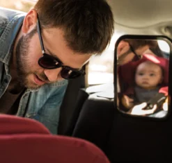 Autospiegel Baby 360° Verstelbaar Voor Hoofdsteun Autostoel -Achteruitkijkspiegel XL- Achterbankspiegel Kinderen -Baby Veiligheid Accessoires - Zwart -Babyproducten Winkel 1200x1142 6