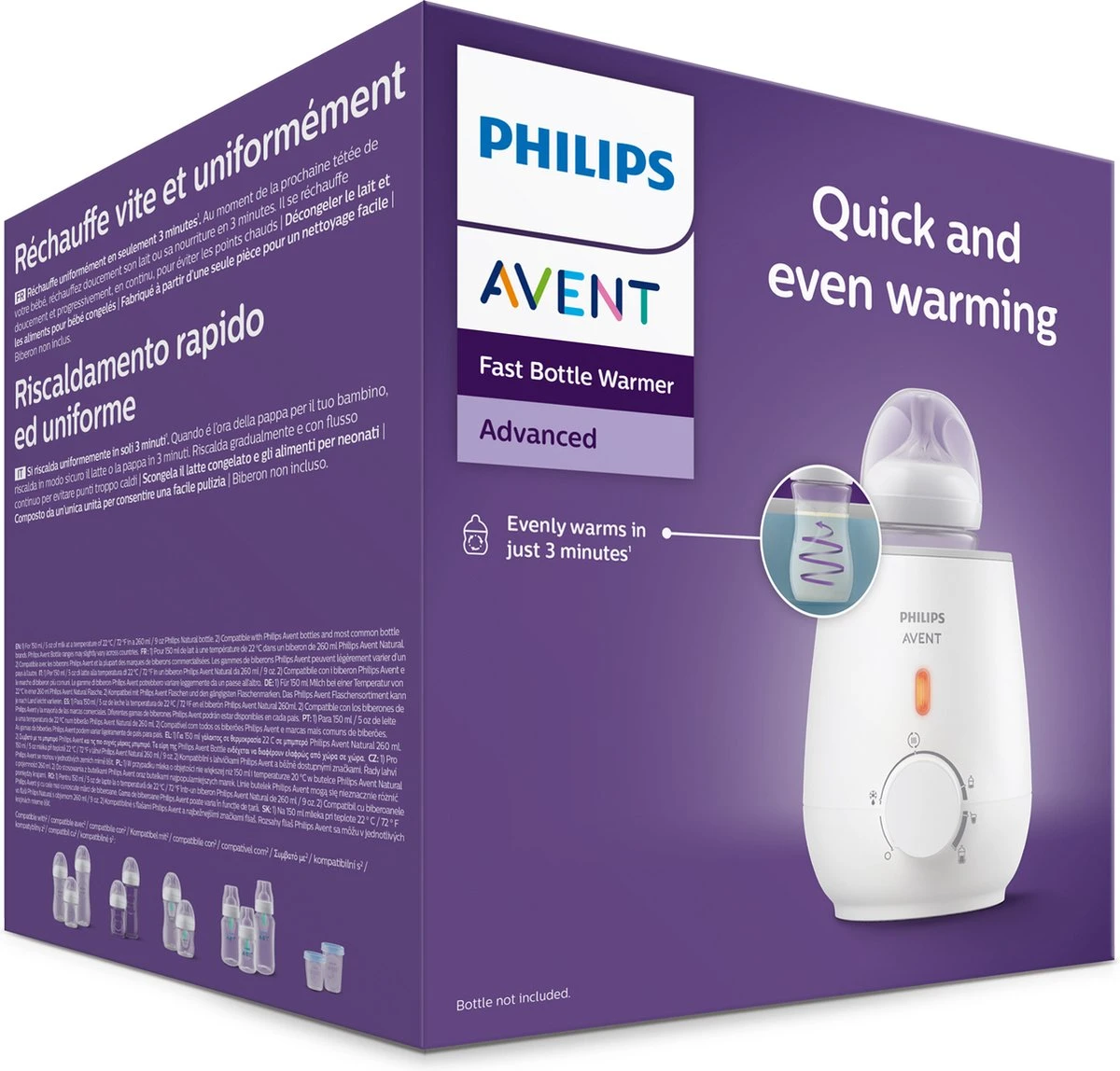 Philips Avent SCF355/07 - Flessenverwarmer - Wit 7 Philips Avent SCF355/07 - Flessenverwarmer - Wit - Afbeelding 7