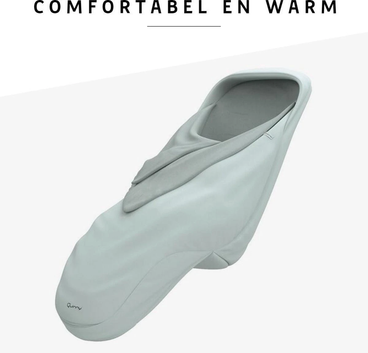 Quinny Kinderwagen Voetenzak - Footmuf Grey 6 Quinny Kinderwagen Voetenzak - Footmuf Grey - Afbeelding 6