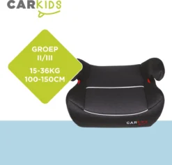 Carkids Auto Zitverhoger Grijs | Autostoeltje Groep 2-3 | Kinderen Van 3,5-12 Jaar | 15-36 Kg -Babyproducten Winkel 1200x1150 8