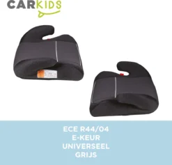 Carkids Auto Zitverhoger Grijs | Autostoeltje Groep 2-3 | Kinderen Van 3,5-12 Jaar | 15-36 Kg -Babyproducten Winkel 1200x1150 9