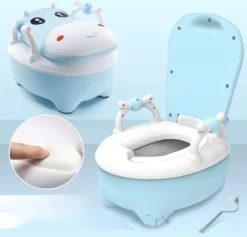 Merkloos Plaspotje Koe | Plaspotje Kind | Potje Peuter | Potje Met Deksel | WC Potje Peuter | WC Verkleiner | Opstapje | Blauw -Babyproducten Winkel 1200x1152 4