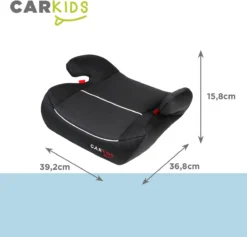Carkids Auto Zitverhoger Grijs | Autostoeltje Groep 2-3 | Kinderen Van 3,5-12 Jaar | 15-36 Kg -Babyproducten Winkel 1200x1152 8