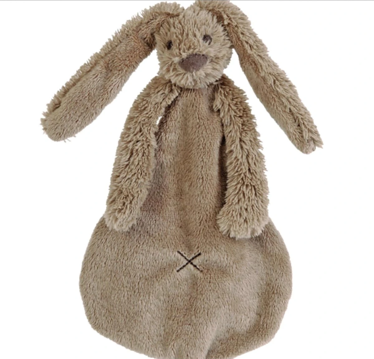 Happy Horse Konijn Richie Knuffeldoekje - Bruin - Baby Cadeau 1 Happy Horse Konijn Richie Knuffeldoekje - Bruin - Baby Cadeau