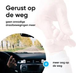 Autospiegel Baby 360° Verstelbaar Voor Hoofdsteun Autostoel -Achteruitkijkspiegel XL- Achterbankspiegel Kinderen -Baby Veiligheid Accessoires - Zwart -Babyproducten Winkel 1200x1153 6