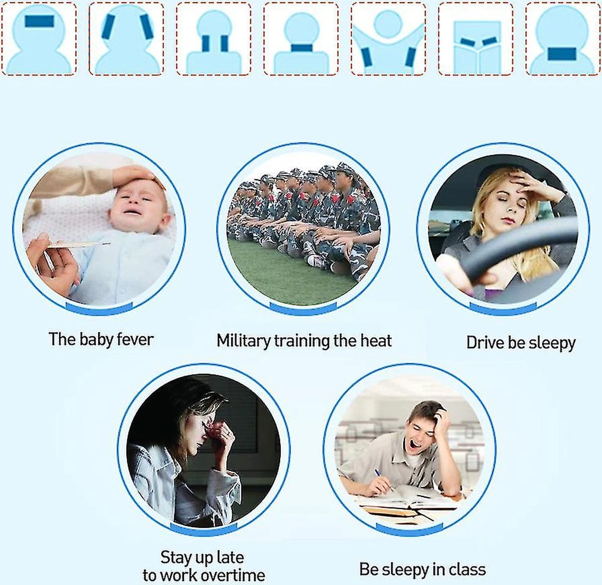 5Pc's Koelpleisters Voor Baby's - Koelpleister Baby - Babykoorts - Baby Verzorging - Koelpleisters Baby - Koorts Pleisters - Ijsgel Pads Koel Pleisters - Verkoeling Pleisters - 5 Stuks - Zomer Koeling Pleister 3 5Pc's Koelpleisters Voor Baby's - Koelpleister Baby - Babykoorts - Baby Verzorging - Koelpleisters Baby - Koorts Pleisters - Ijsgel Pads Koel Pleisters - Verkoeling Pleisters - 5 Stuks - Zomer Koeling Pleister - Afbeelding 3