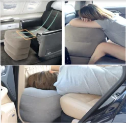 Vliegtuigbedje - Reiskussen - Voetensteun - Multifunctioneel Opblaasbaar Kussen Voor In Het Vliegtuig - Auto - Trein -Babyproducten Winkel 1200x1170 3