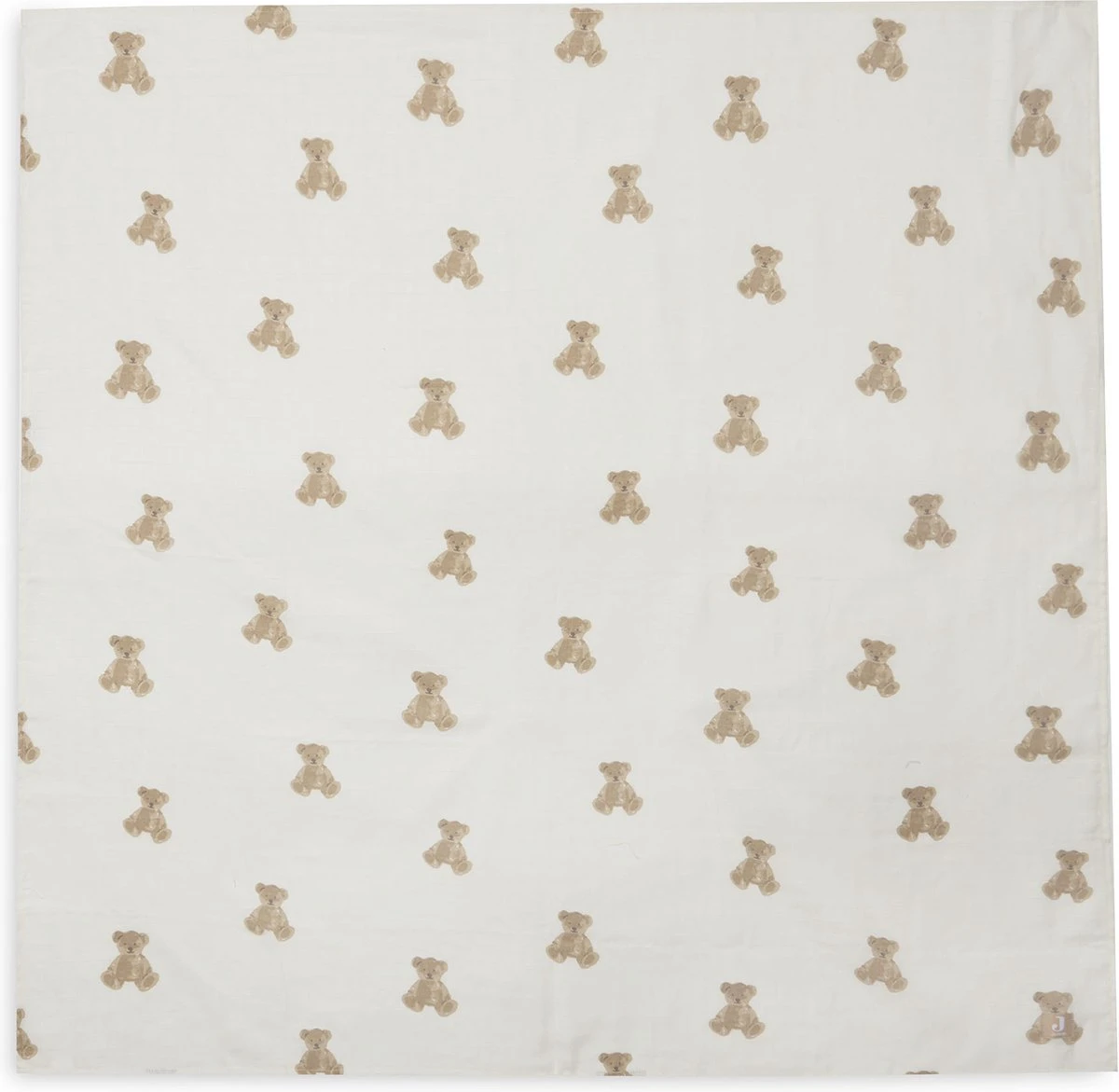 Jollein Hydrofiele Doek Large 115x115cm Teddy Bear- 2 Stuks 2 Jollein Hydrofiele Doek Large 115x115cm Teddy Bear- 2 Stuks - Afbeelding 2