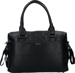 Kidzroom In Your Dreams Luiertas - Zwart - Ophanglussen Kinderwagen - Verschoonmatje - Verstelbare Schouderband