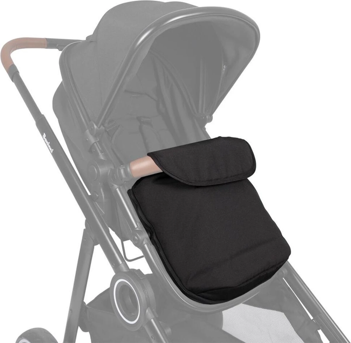 Baninni Voetenzak Voor Luiz Duo Kinderwagen Zwart 1 Baninni Voetenzak Voor Luiz Duo Kinderwagen Zwart