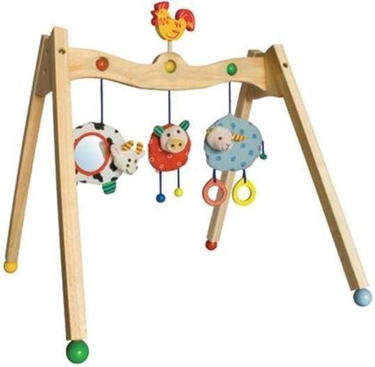 Primi Passi Houten Babygym Dieren 1 Primi Passi Houten Babygym Dieren