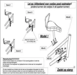Velo Fietszadel Op Stang - Model 1 - Kinderzitje - Damesfiets 13 Velo Fietszadel Op Stang - Model 1 - Kinderzitje - Damesfiets -Babyproducten Winkel 1200x1174 3