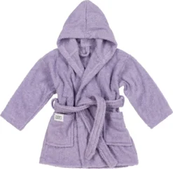 Meyco Baby Badjas Basic Badstof - 98/104 - Soft Lilac