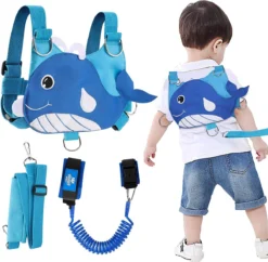 Veiligheidstuigje, Rugzakje. Veiligheidslijn Voor Kinderen, Polsband En Riem. Voorkomt Verdwalen Of Weglopen Van Uw Kind.