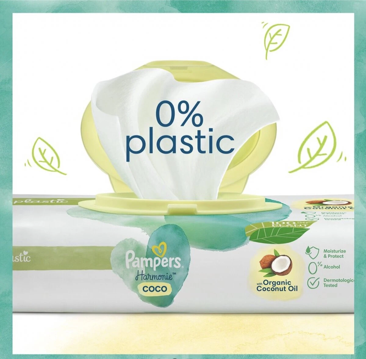 Pampers® Pampers Harmonie Coco - Billendoekjes Met Biologische Kokosolie - 756 Doekjes 5 Pampers® Pampers Harmonie Coco - Billendoekjes Met Biologische Kokosolie - 756 Doekjes - Afbeelding 5