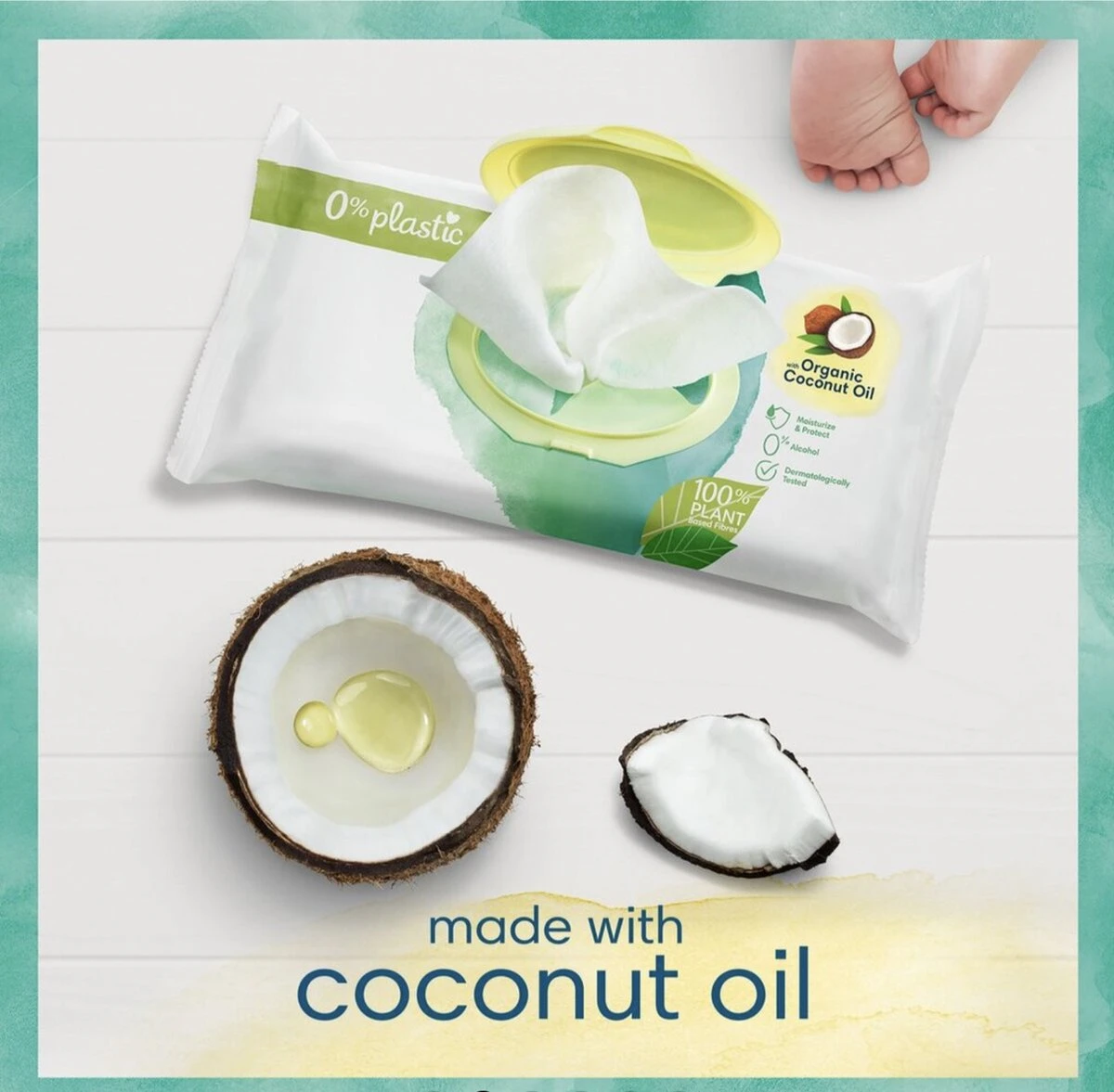 Pampers® Pampers Harmonie Coco - Billendoekjes Met Biologische Kokosolie - 756 Doekjes 9 Pampers® Pampers Harmonie Coco - Billendoekjes Met Biologische Kokosolie - 756 Doekjes - Afbeelding 9