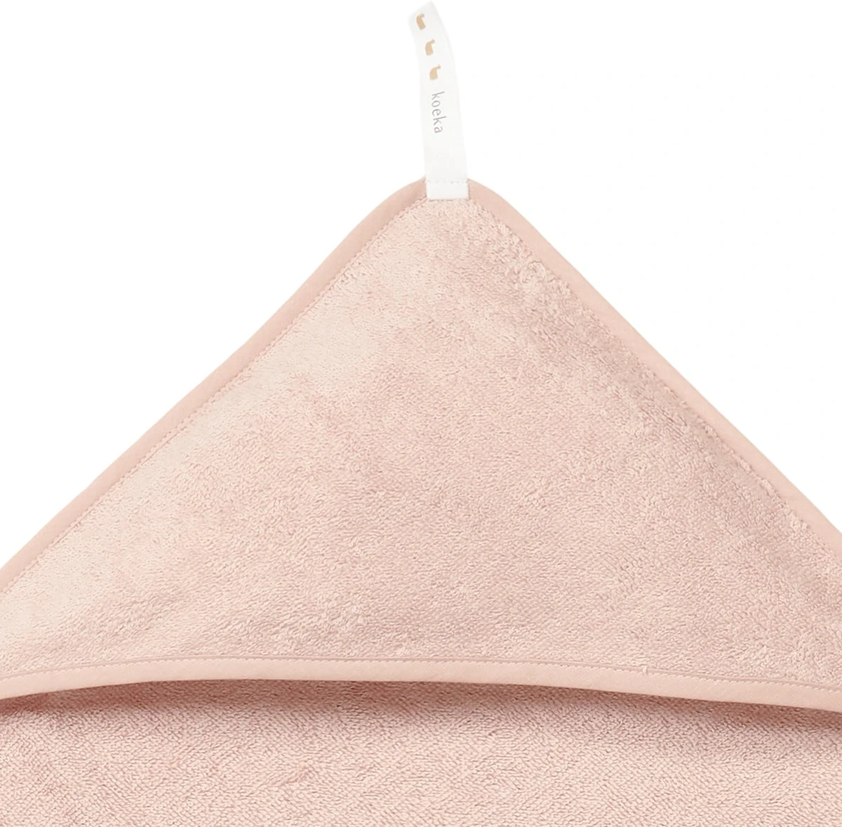 Koeka Baby Badcape Dijon Daily - 100x100cm - Lichtroze 10 Koeka Baby Badcape Dijon Daily - 100x100cm - Lichtroze - Afbeelding 10