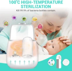 Merkloos Flessenwarmer - Flessenwarmer Onderweg - Verwarming - Baby Bottle Warmer [UPGRADE] -Babyproducten Winkel 1200x1179 17