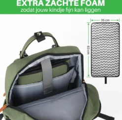 Brisby Slijtvaste Luiertas – Verzorgingstas – Met Buggymontage - Groen 19 Brisby Slijtvaste Luiertas – Verzorgingstas – Met Buggymontage - Groen -Babyproducten Winkel 1200x1179 2