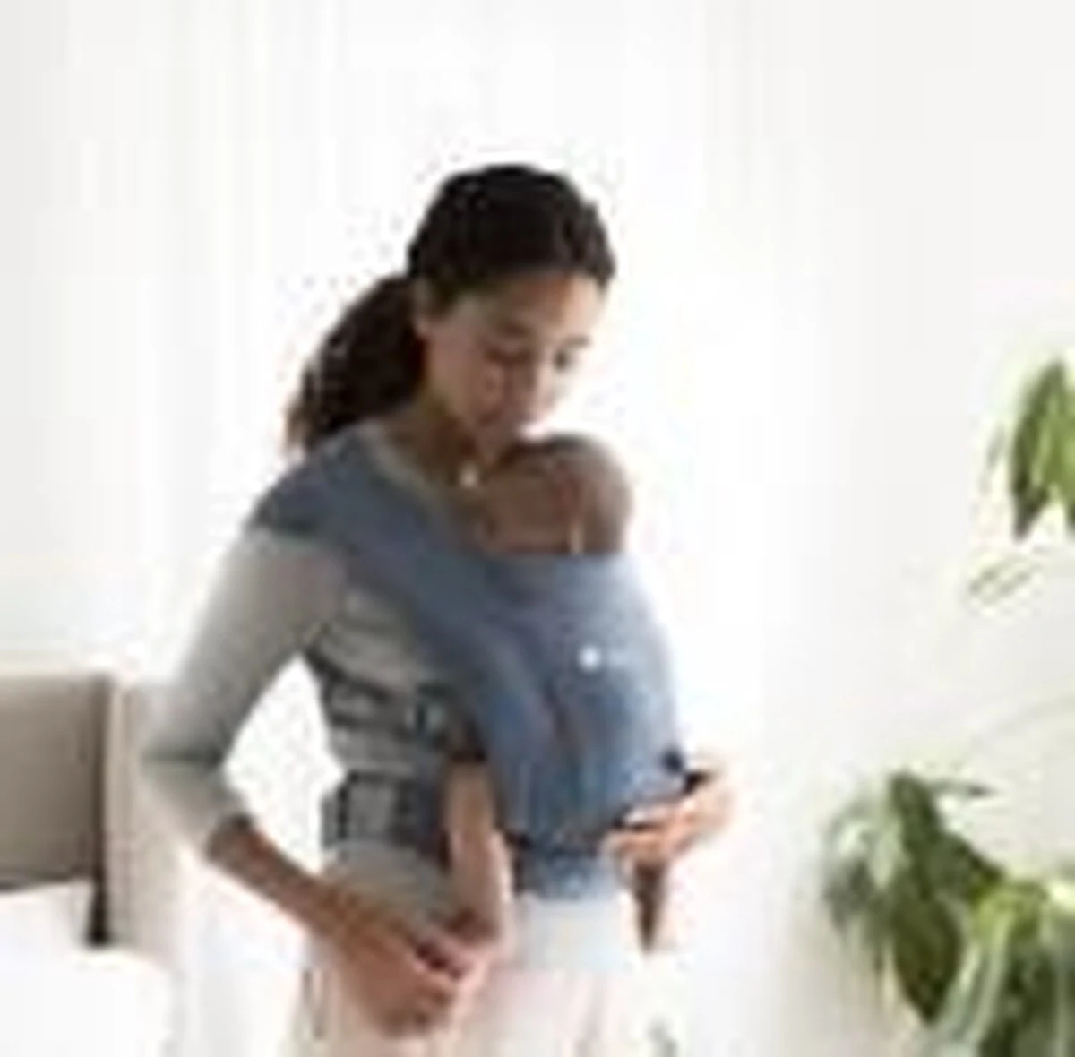 Ergobaby Embrace Draagzak Baby - Oxford Blue 9 Ergobaby Embrace Draagzak Baby - Oxford Blue - Afbeelding 9