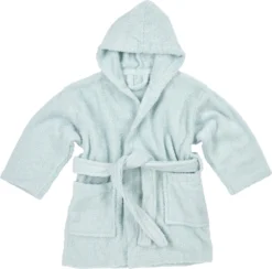 Meyco Badjas Basic Badstof - Lichtblauw - 98/104