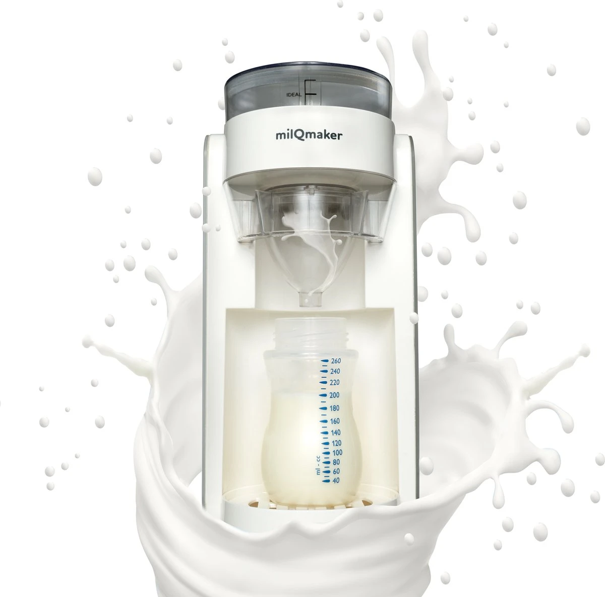 MilQmaker Flesvoeding Apparaat - Baby Milk Maker - Flessenwarmer/Fles Verwarmer - Baby Fles Maker - Baby Senseo - Baby Melk Machine - TÜV Gecertificeerd - Milkmaker 1 MilQmaker Flesvoeding Apparaat - Baby Milk Maker - Flessenwarmer/Fles Verwarmer - Baby Fles Maker - Baby Senseo - Baby Melk Machine - TÜV Gecertificeerd - Milkmaker