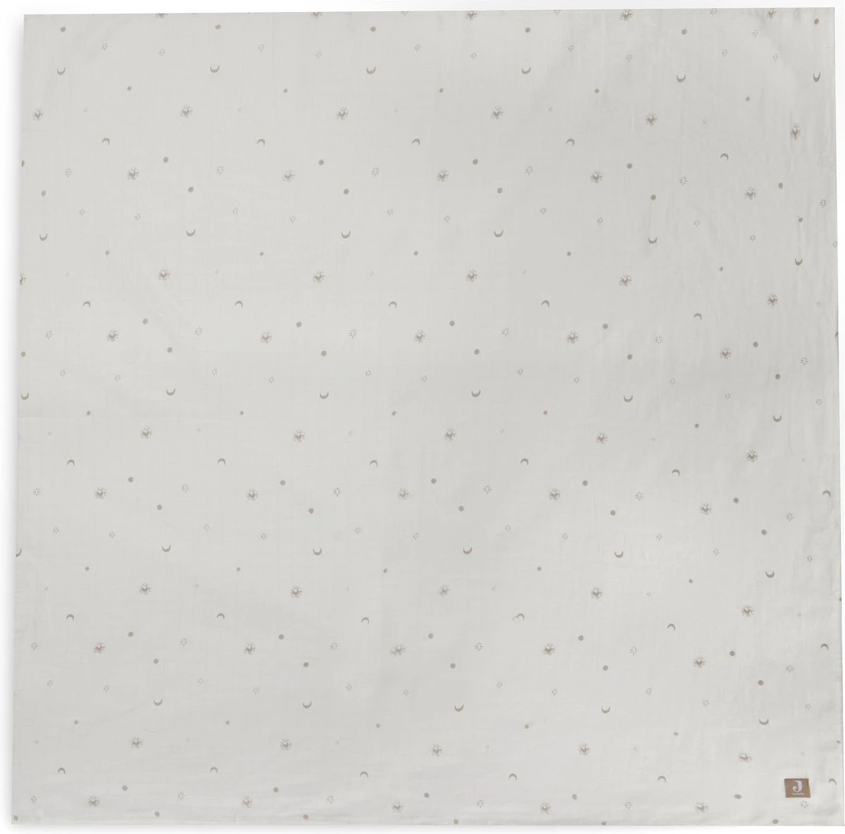 Jollein Hydrofiele Doek Large 115x115cm Stargaze - Biscuit - 2 Stuks 4 Jollein Hydrofiele Doek Large 115x115cm Stargaze - Biscuit - 2 Stuks - Afbeelding 4