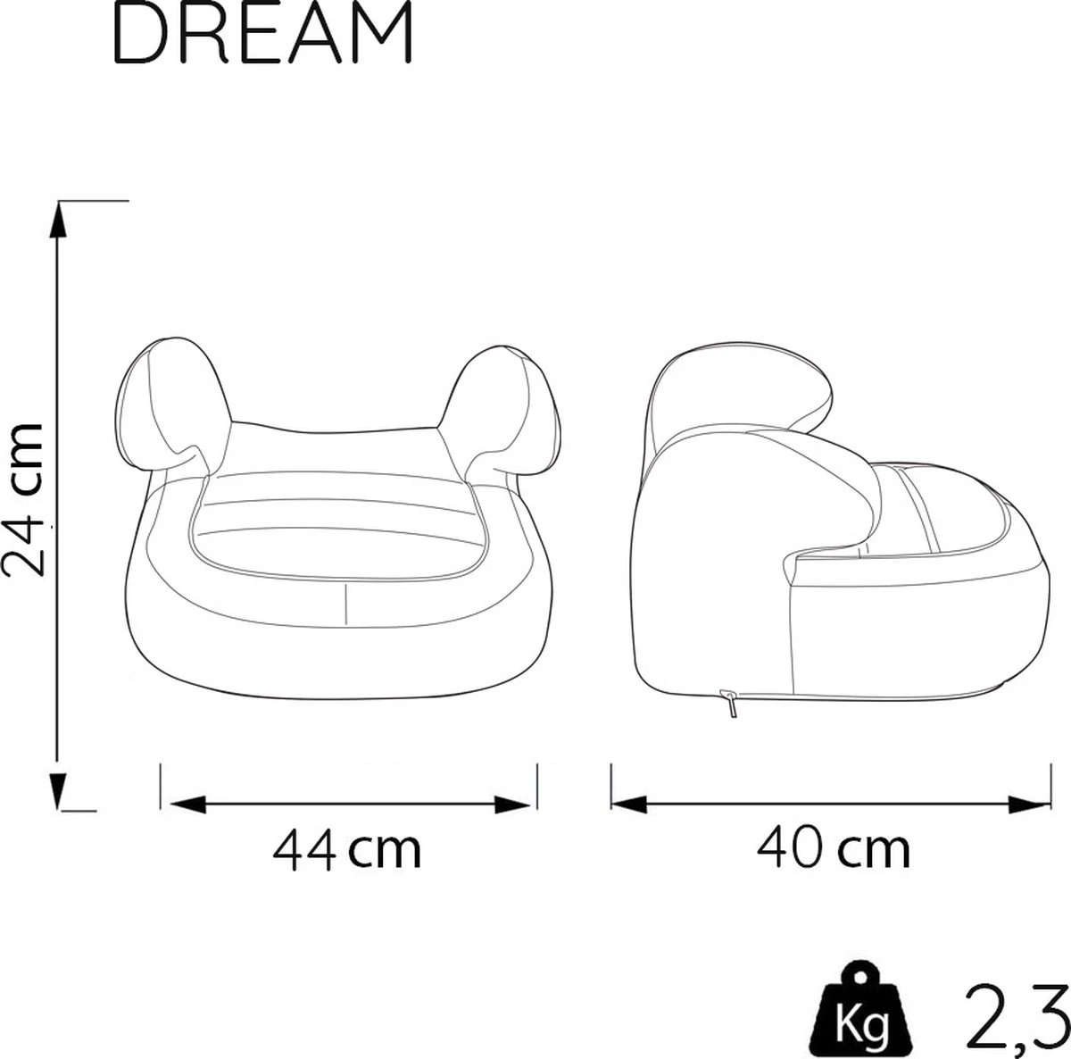 Disney - Zitverhoger Dream Luxe - Groep 2/3 (van 15 Tot 36 Kg) - 3 Tot 12 Jaar - MINNIE MOUSE 4 Disney - Zitverhoger Dream Luxe - Groep 2/3 (van 15 Tot 36 Kg) - 3 Tot 12 Jaar - MINNIE MOUSE - Afbeelding 4