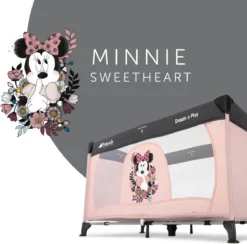 Hauck Dream'n Play Campingbedje - Minnie Sweetheart -Babyproducten Winkel 1200x1186 3