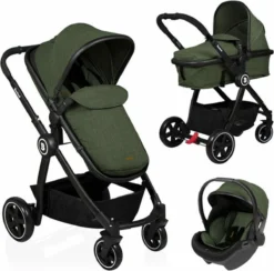 Baninni Kinderwagen Otto 3 In 1 Olive Green 24 Baninni Kinderwagen Otto 3 In 1 Olive Green -Babyproducten Winkel 1200x1187 8