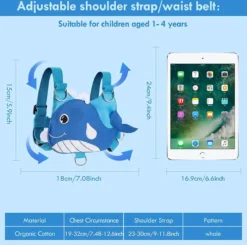 Veiligheidstuigje, Rugzakje. Veiligheidslijn Voor Kinderen, Polsband En Riem. Voorkomt Verdwalen Of Weglopen Van Uw Kind. 13 Veiligheidstuigje, Rugzakje. Veiligheidslijn Voor Kinderen, Polsband En Riem. Voorkomt Verdwalen Of Weglopen Van Uw Kind. -Babyproducten Winkel 1200x1188 10