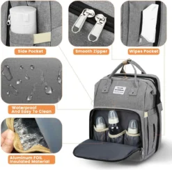 Product Plaza - Luier- En Verzorgingstas - Baby Rug Tas Met Bed - Reis Rugzak - Grote Capaciteit - Jongens En Meisjes - Grijs - Luier Tas - Verzorgingstas Baby - Uitschuifbaar Verschoon/ Slaap Bedje – Multifunctionele Rugzak 0-1 Jaar – 12 Product Plaza - Luier- En Verzorgingstas - Baby Rug Tas Met Bed - Reis Rugzak - Grote Capaciteit - Jongens En Meisjes - Grijs - Luier Tas - Verzorgingstas Baby - Uitschuifbaar Verschoon/ Slaap Bedje – Multifunctionele Rugzak 0-1 Jaar – -Babyproducten Winkel 1200x1188 11