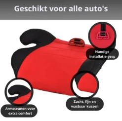 Vianza Zitverhoger Auto Incl. Gordelbeschermer - Kinderzitje Auto -Babyproducten Winkel 1200x1188 5