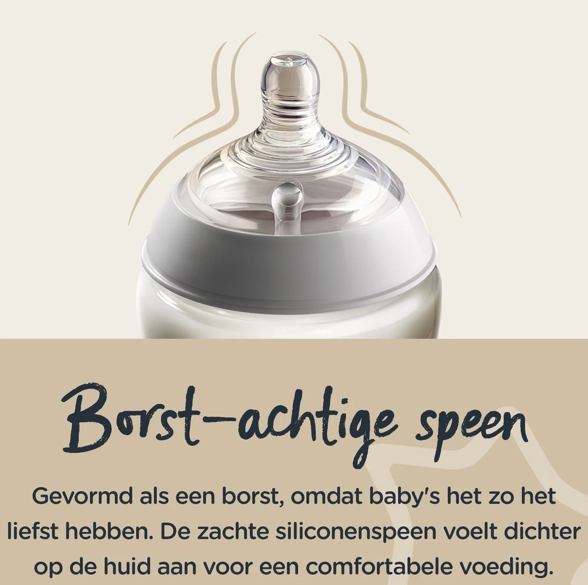 Tommee Tippee Closer To Nature - Zuigflessen - Langzame Uitstroomsnelheid - Anti-colic Ventiel - 260 Ml - Verpakking Van 2 Stuks - Doorzichtig 6 Tommee Tippee Closer To Nature - Zuigflessen - Langzame Uitstroomsnelheid - Anti-colic Ventiel - 260 Ml - Verpakking Van 2 Stuks - Doorzichtig - Afbeelding 6
