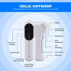 Young Star Baby - Elektrische Neusreiniger Baby - Neuszuiger Met USB - Neuspeer - Neusdouche - Snotverwijderaar 10 Young Star Baby - Elektrische Neusreiniger Baby - Neuszuiger Met USB - Neuspeer - Neusdouche - Snotverwijderaar -Babyproducten Winkel 1200x1195 4